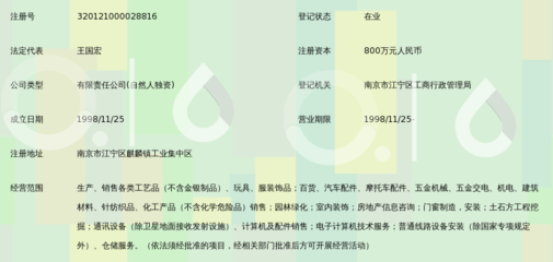 南京熹嘉实业